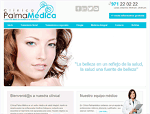 Tablet Screenshot of palmamedica.com